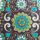 Papier Handmade Happy Color A4 India Ornament, 1szt